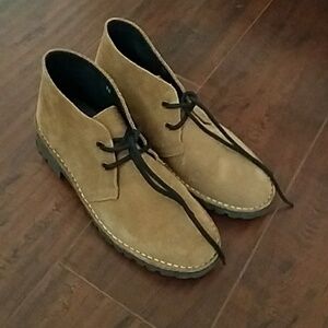 SUEDE Booties size 38 Great condition like new.